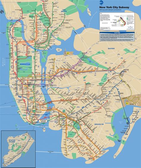 Mta | Mta Subway Map | Places I Want To Go | Nyc Subway Map - Nyc ...