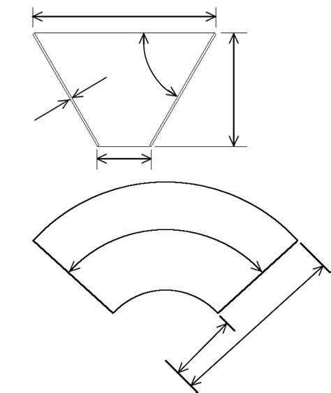 Funnel flat layout Calculator