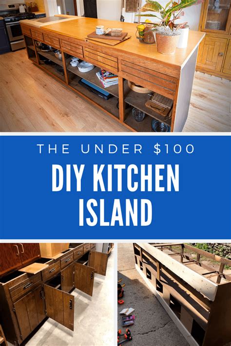 DIY Kitchen Island for Under $100 - Becca McLagan Real Estate