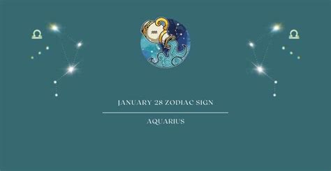 January 28 Zodiac Sign | What Zodiac Sign is Jan 28th