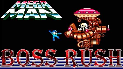 Mega Man (NES) - Boss Rush (All Boss Fights, No Damage) - YouTube