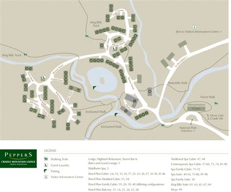 Location & Map - Cradle Mountain Lodge