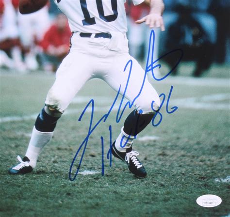 Fran Tarkenton Signed Vikings 11x14 Photo Inscribed "HOF 86" (JSA COA) | Pristine Auction