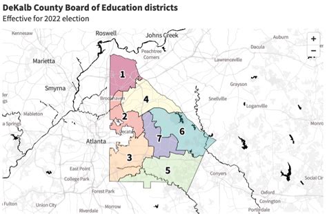 DeKalb County maps effective for 2022 election - Atlanta Civic Circle