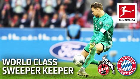 Manuel Neuer – Sweeper Keeper & World-Class Saves vs. Köln - YouTube