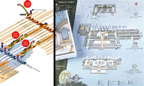 Grand Central Terminal Retail Directory Map | SEGD