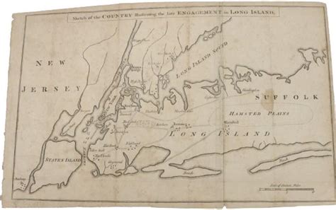 Revolutionary War Map 1776