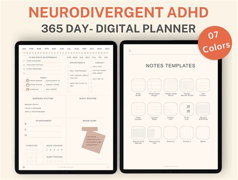 ADHD Digital Planner on Behance