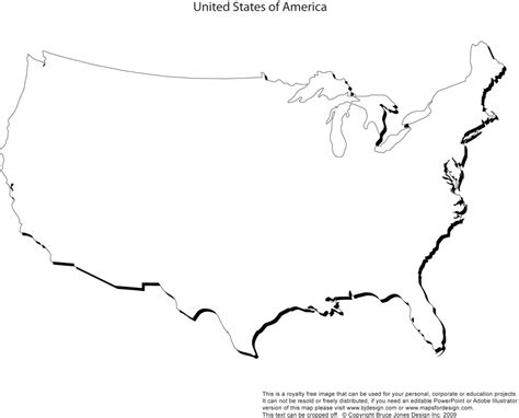 Us State Outlines, No Text, Blank Maps, Royalty Free • Clip Art ...