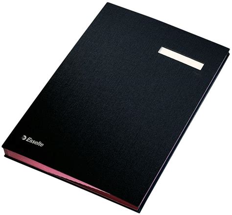 Signature Book – Black | Office Systems Aruba