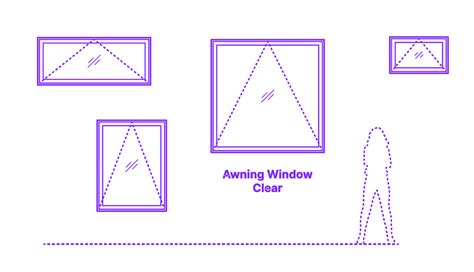 Awning Window - Clear Dimensions & Drawings | Dimensions.com