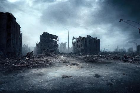 Destroyed Buildings Wallpaper