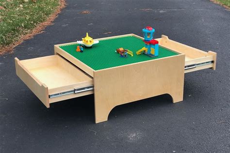 Mega Lego Table - buildsomething.com | Lego table, Toddler room decor, Lego