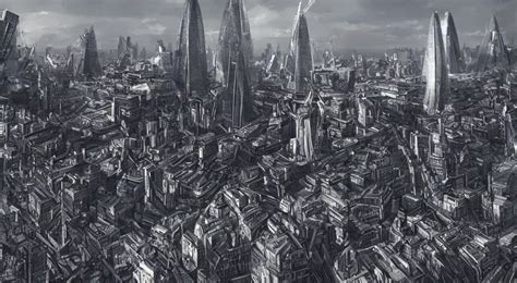 the london skyline in the year 2 0 7 7. landmarks, | Stable Diffusion ...