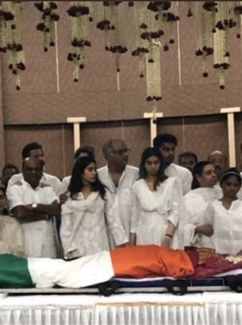 Arjun Kapoor Mother Funeral Sridevi