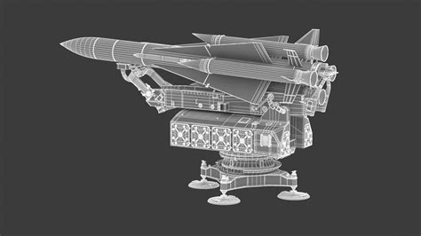 S-200 Missile 3D Model by frezzy