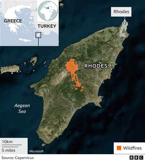 Greece Fires: Thousands Flee Homes & Hotels On Rhodes As Fires Spread - Bermuda Real