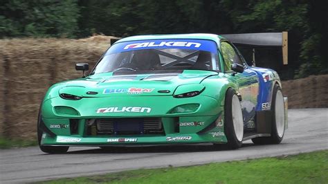 James Deane' 480hp Mazda RX7 FD3S Show & Great Sounds! - YouTube