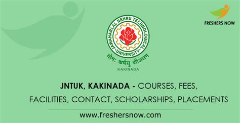 JNTU Kakinada - jntuk.edu.in | JNTUK Affiliated Colleges, Fees