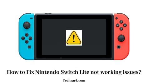 How to Fix Nintendo Switch Lite not working issues?