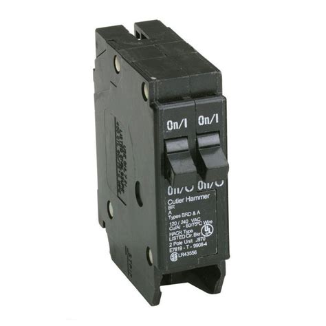 Eaton 30/30 Amp Single-Pole Type BR Tandem Circuit Breaker-BR3030 - The Home Depot