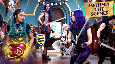 Night Falls⚔️ | Behind the Scenes | Descendants 3 - YouTube