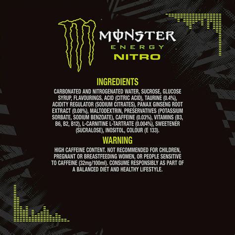 Monster Nitro Super Dry, 500ml (Imported)