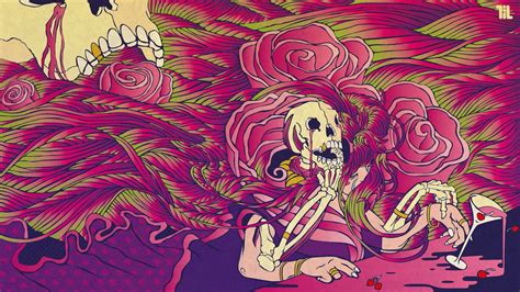 Trippy Aesthetic Skeleton Wallpaper - Https Ift Tt 2k0qvyf Art Collage ...