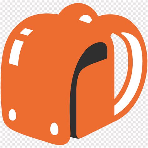 Emoji Beautiful Butterfly Satchel Android Marshmallow Symbol, Emoji, orange, backpack png | PNGEgg