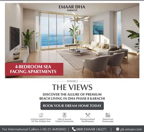 Emaar DHA Karachi 4-Bedroom Sea Facing Apartments Detail – Current Affairs of Pakistan