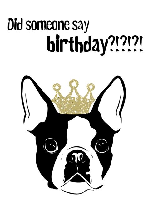 20 Adorable Dog Printable Birthday Cards (free) — PRINTBIRTHDAY.CARDS