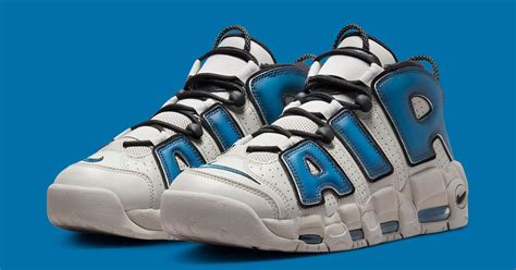 The Nike Air More Uptempo Appears With "Industrial Blue" Accents ...