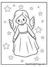 Angels Coloring Pages Updated 2021 sketch template