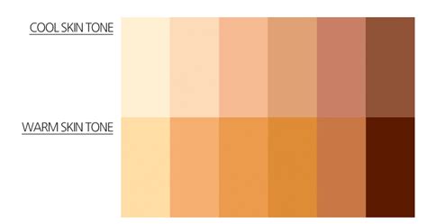 What Is My Skin Tone? Here's the Korean Way | The Klog | Skin tone chart, Warm skin tone, Skin tones