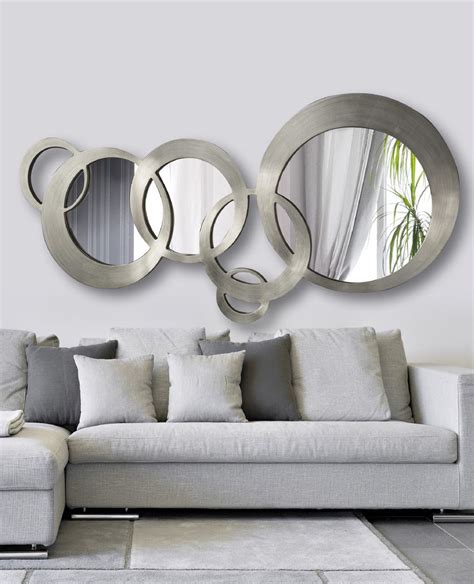 ESPEJO DE DISEÑO ESFERAS | Mirror wall living room, Living room mirrors ...