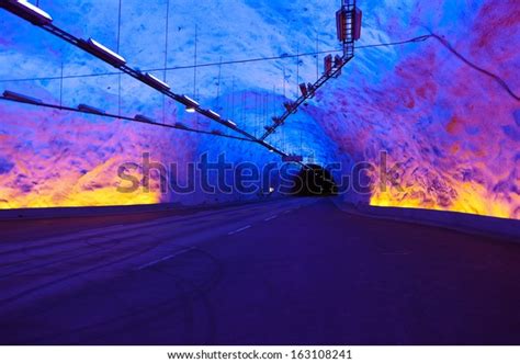 Laerdal Tunnel Norway Longest Road Tunnel Stock Photo 163108241 | Shutterstock