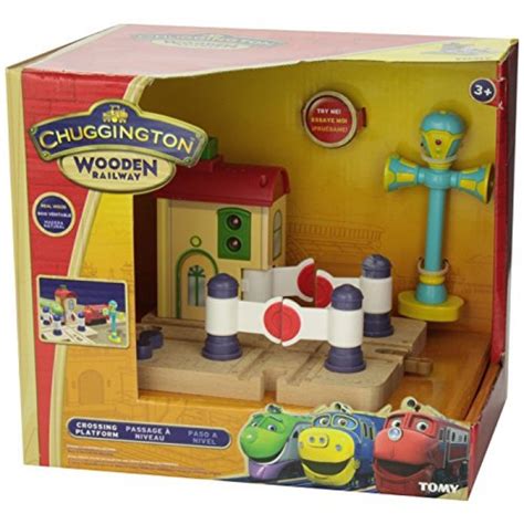 GeeksHive: Chuggington Wooden Railway Lights and Sounds Crossing ...