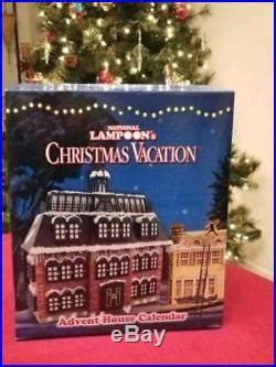 Advent House Calendar National Lampoons Christmas Vacation Griswolds ...