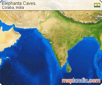 Elephanta Caves | Colaba Google Satellite Map