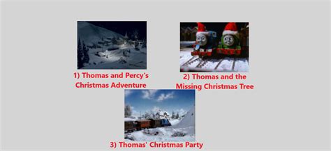 Thomas and Percy's Christmas Adventure DVD Page 1 by JDthomasfan on DeviantArt