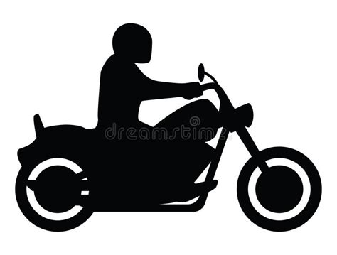 Motorcycle Clip Art Silhouette