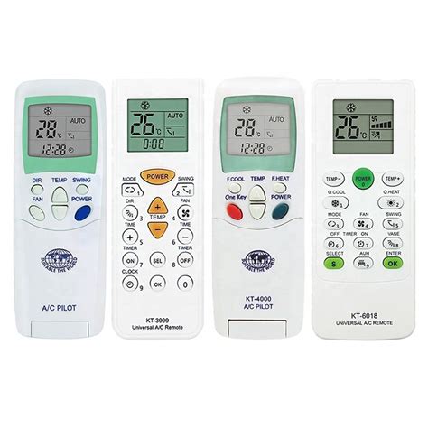 China AC Remote Control Universal Air Conditioner Remote Control For ...