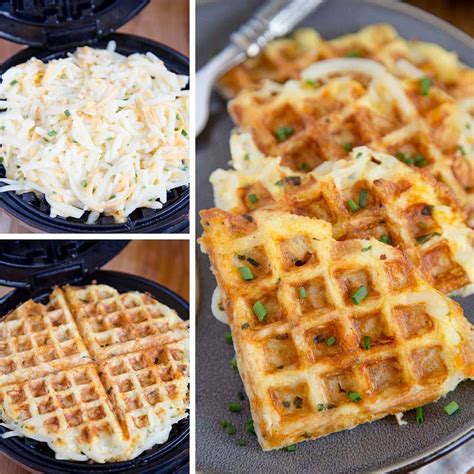 Egg & Cheese Hash Brown Waffles | Easy Breakfast Hack