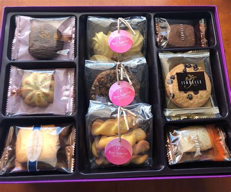 ISABELLE Assorted Cookies Gift Box, Food & Drinks, Gift Baskets & Hampers on Carousell