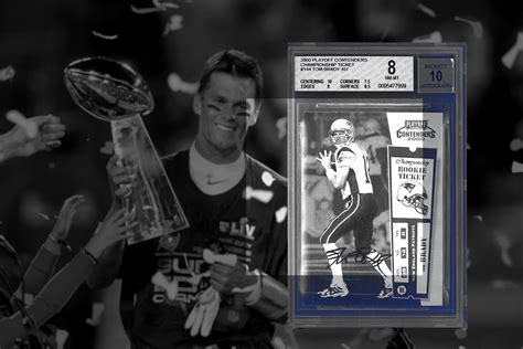 Tom Brady Rookie Card Sells for Record $1.32 Million