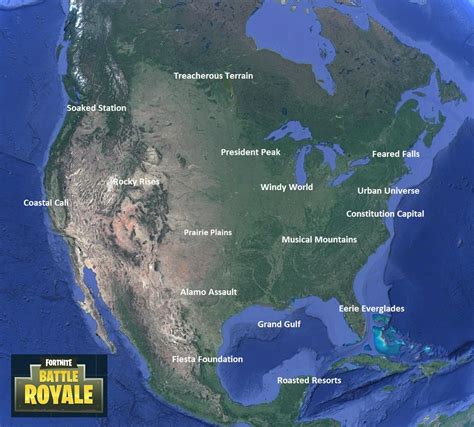 Fortnite Concept Map - North America : r/FortNiteBR