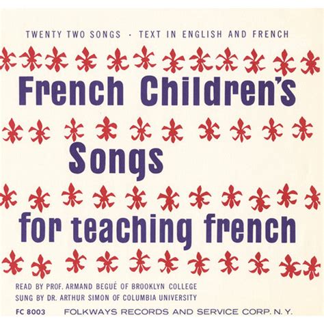 French Children's Songs for Teaching French - Walmart.com - Walmart.com