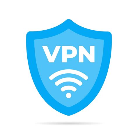 Escudo inalámbrico vpn wifi icono signo diseño plano ilustración vectorial. 2867867 Vector en ...