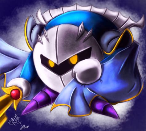 'He is now... Sword Kirby!' Meta Knight fanart by ChronoPinoyX on ...