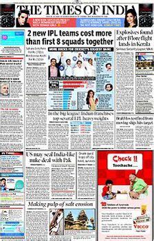 30 September 2016 Times Of India (TOI) Epaper - mumbai Edition | Times ...